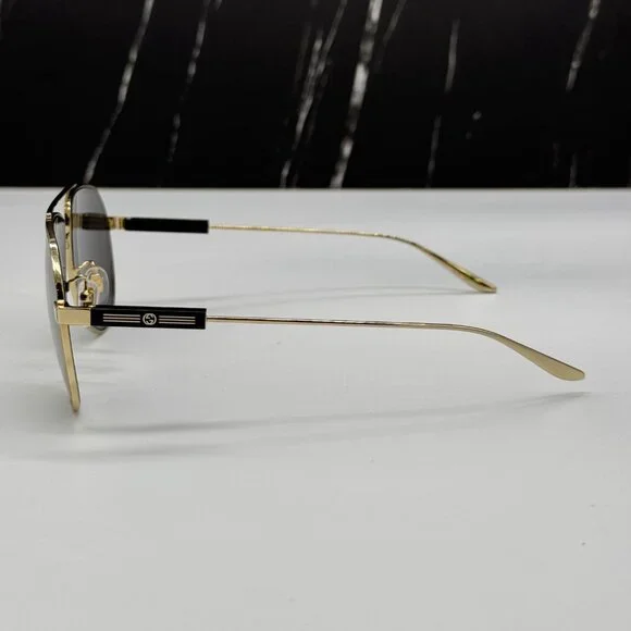 NEW GG1311S 002 AVIATOR UNISEX GOLD SUNGLASSES GUCCI